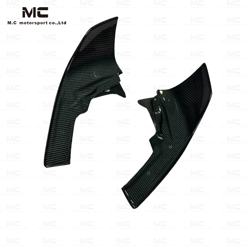2 PCS Splitter For BMW M2 M2C Carbon Fiber Front Lip Splitter for bmw M2 M2C F87 Front Flaps