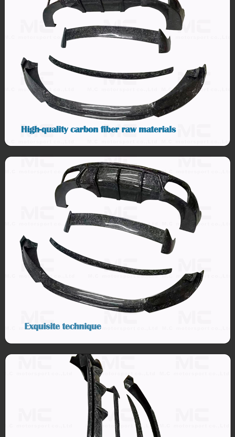 Porsceh Macan carbon body kits