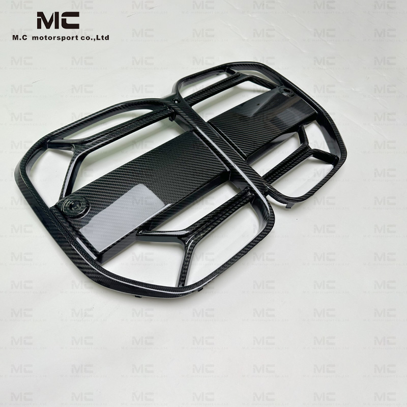 For BMW G22 Dry Carbon Fiber Grill