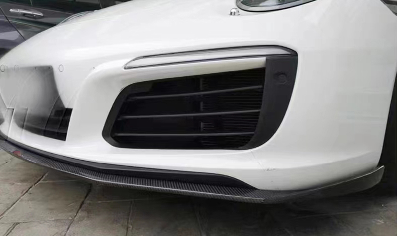 For Porsche 911 992 Carrera Carbon Fiber Techart Style Front Lip
