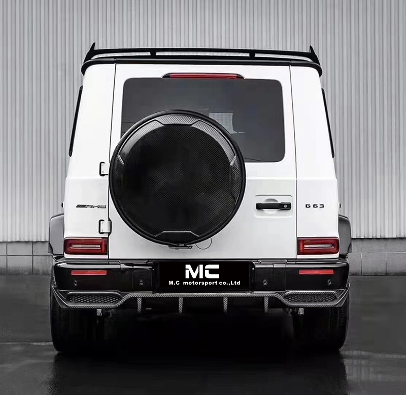For Mercedes Benz AMG W464 Topcar Carbon Fiber Front Lip