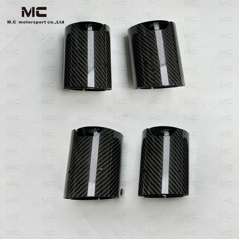 For BMW Carbon Fiber Exhaust Tips