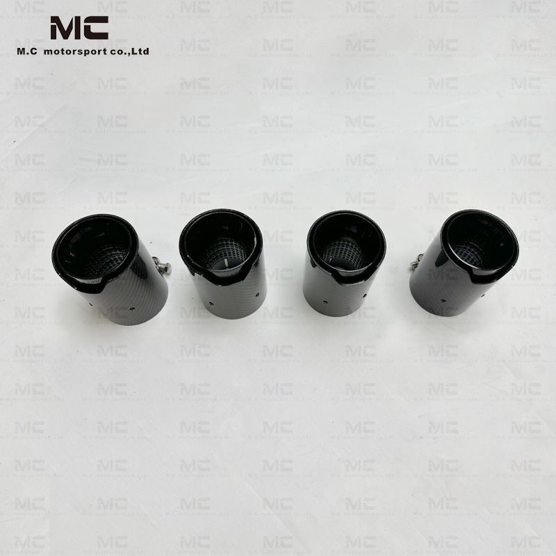 For BMW Carbon Fiber Exhaust Tips