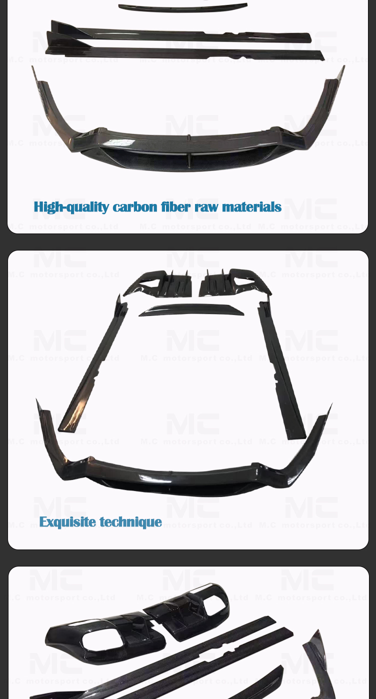 For Ferrari F12 DMC Style Carbon Fiber Body Kits