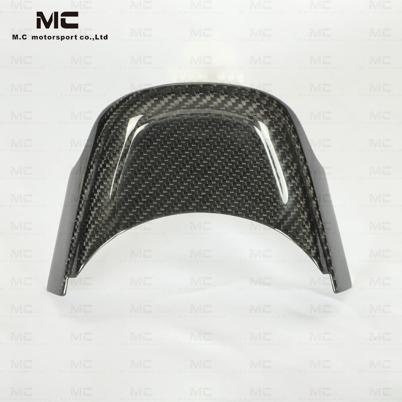 For Toyota Supra A90 GT MK Dry Carbon Fiber Steering Wheel Sticker Cover