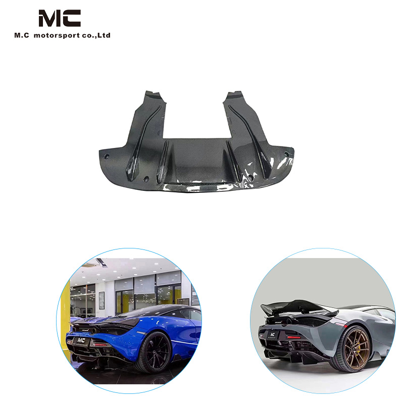 For Mclaren 720s V Style Carbon Fiber Rear Diffuser Spoiler
